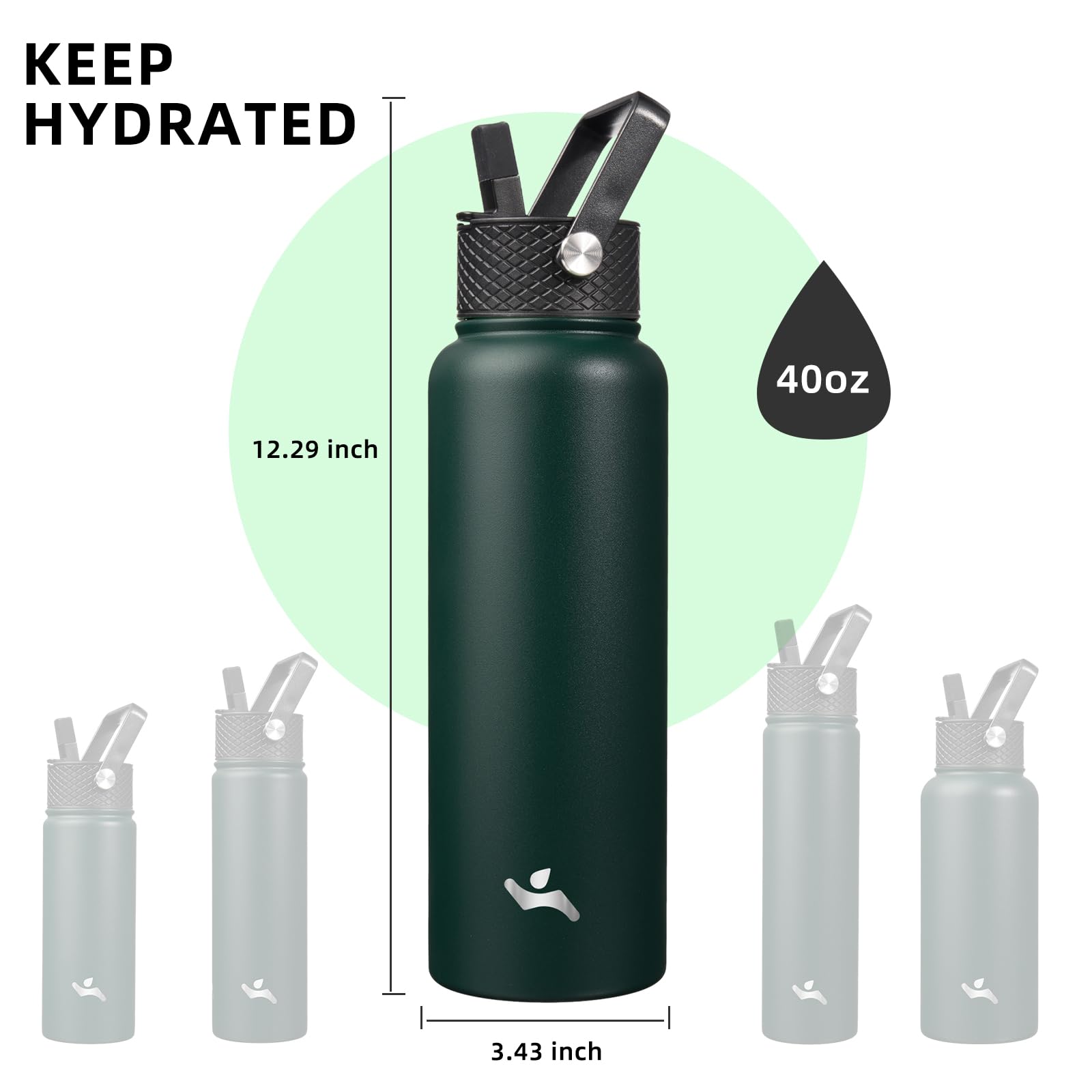 Ergonomic grip on the Konokyo bottle for comfortable handling.