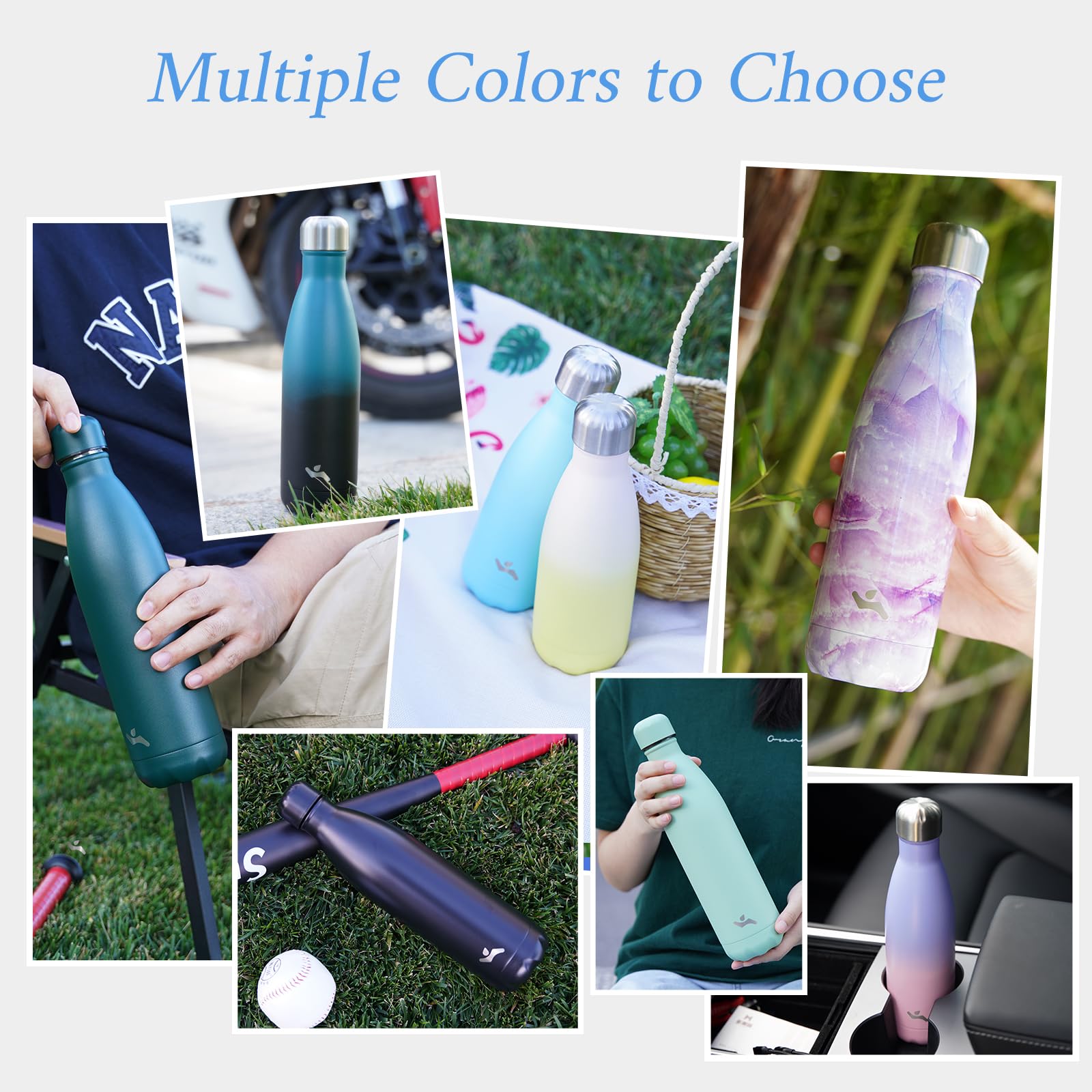 Konokyo lavender 17oz bottle label detail showcases color and size option.