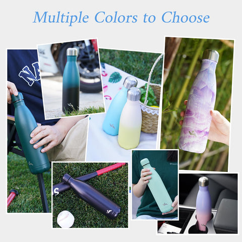 Konokyo lavender 17oz bottle label detail showcases color and size option.