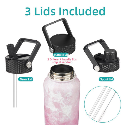 Close-up of Konokyo Marble Blossom stainless steel texture