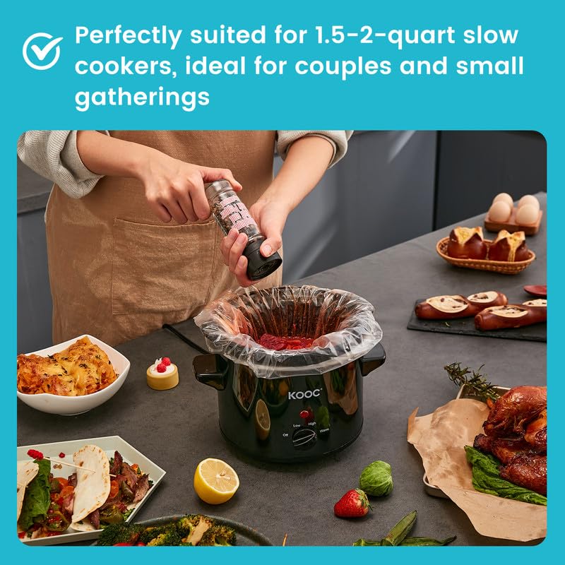 KOOC hygienic food-grade liners prevent cross-contamination during cooking