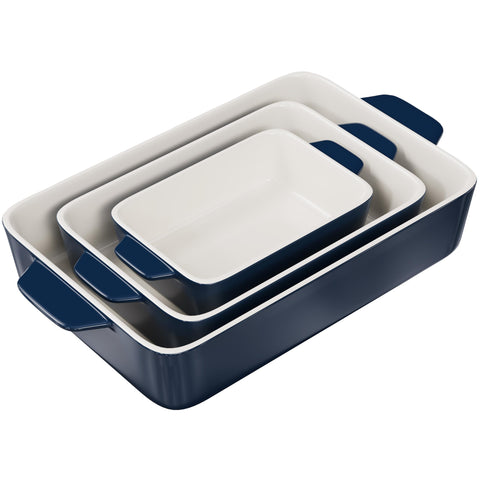 Kook baking dish with handles, easy transport from oven to table