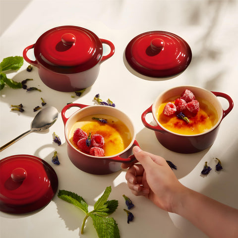 KooK 12 oz mini cocotte offers personal portions for meals