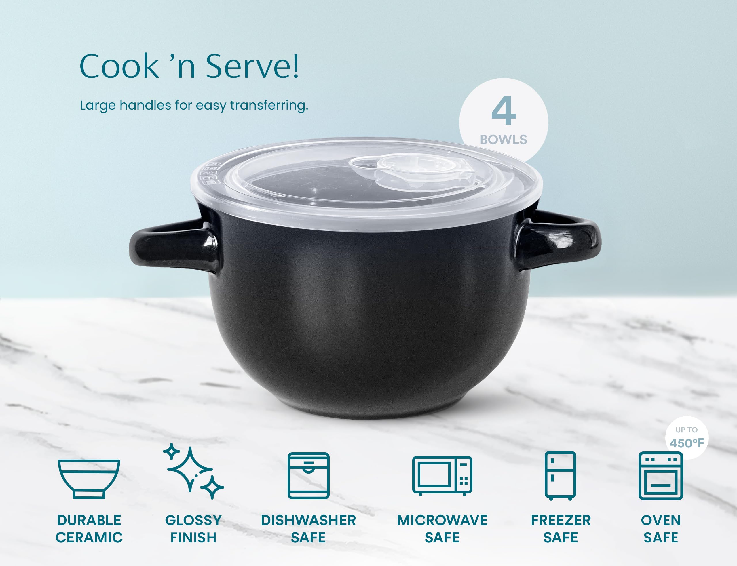 KooK durable glaze and stoneware built to withstand daily use