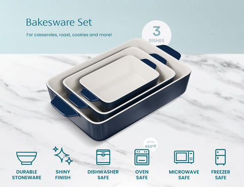 Kook durable odor-resistant stoneware for lasting kitchen use