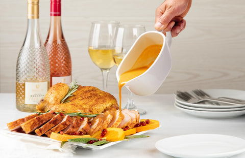 Kook Gravy Boat ceramic detail showing glossy finish