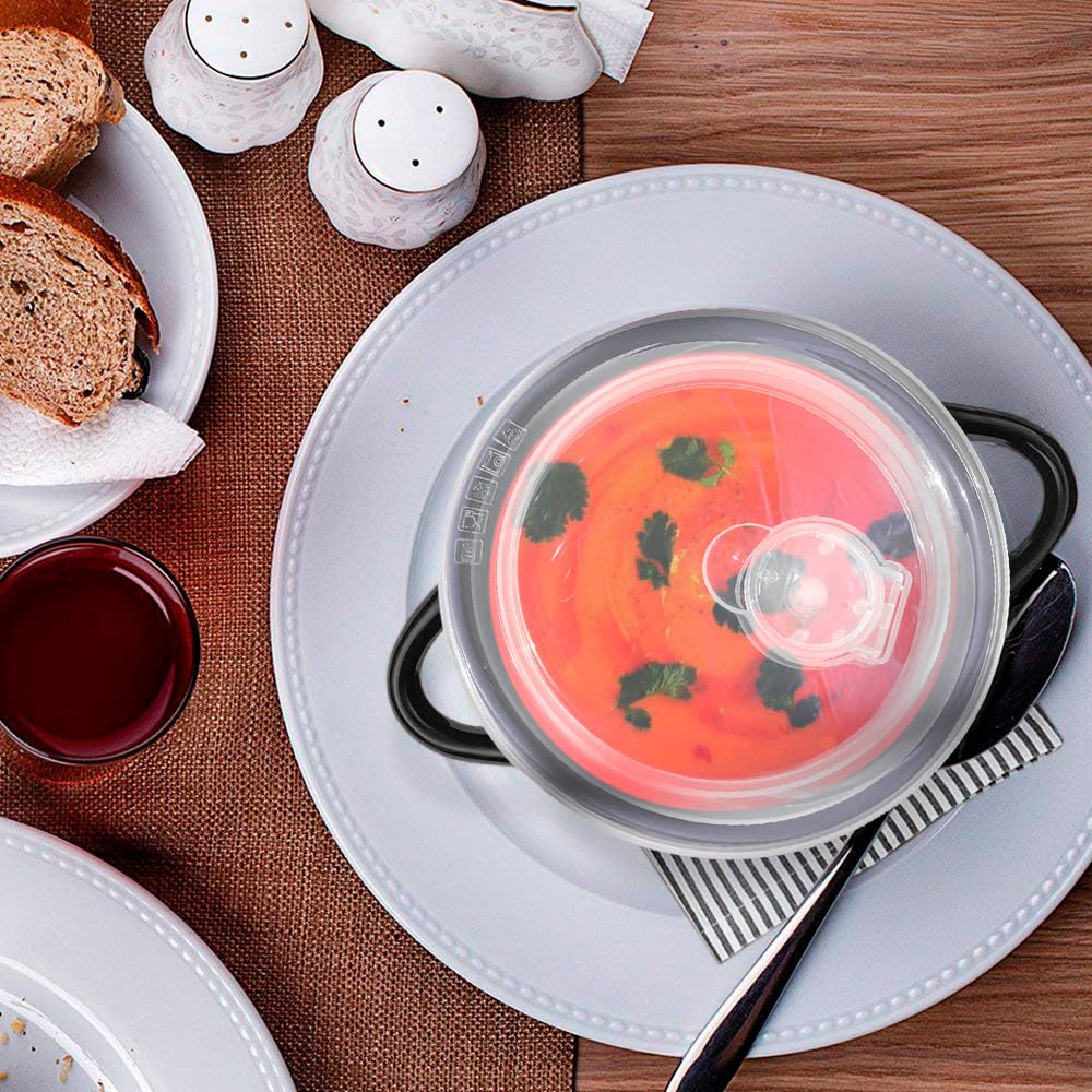 KooK microwave safe bowls ready for quick reheating at home or office