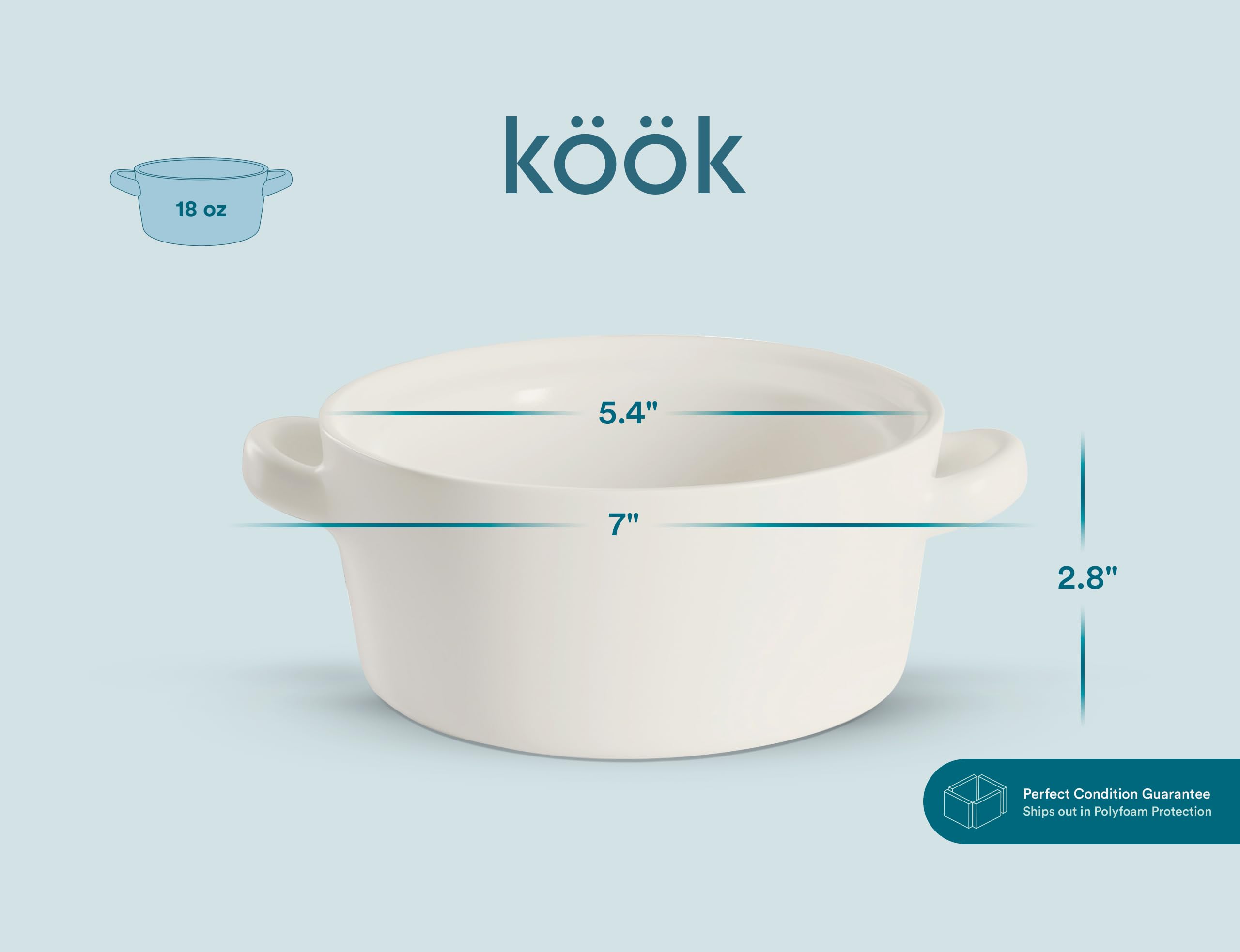 Kitchen scene featuring Kook Soup Crocks for versatile meals