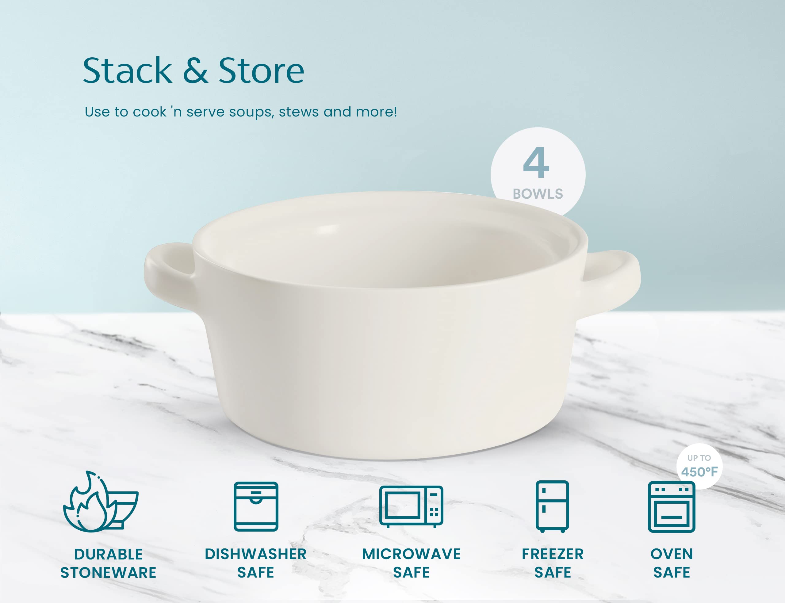 Kook Soup Crock serving dish supports casseroles and pasta portions