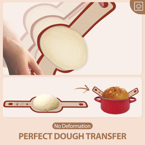Koolstuffs bread sling non-stick release from Dutch oven
