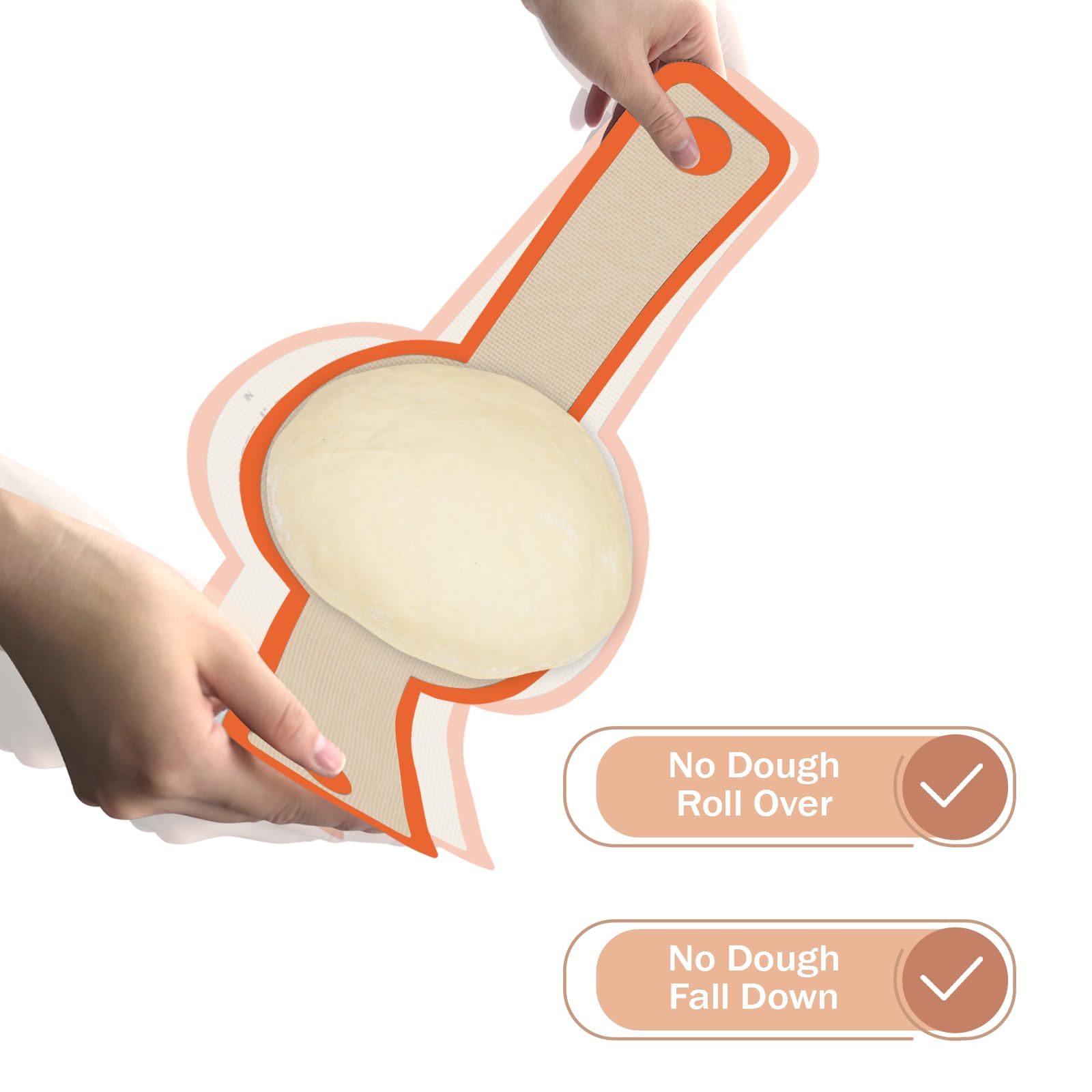 Koolstuffs reusable silicone bread sling round, easy-clean and durable