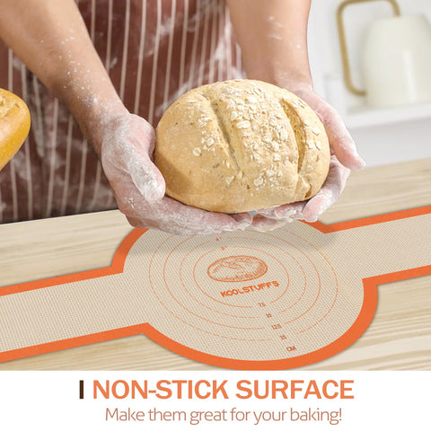 Koolstuffs silicone bread sling round non-stick surface for easy loaf release