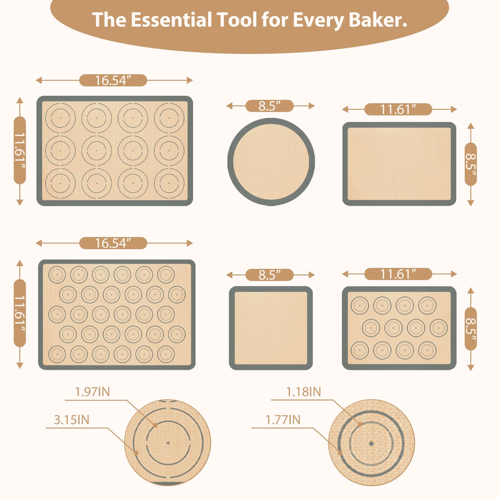 Koolstuffs silicone mats are dishwasher safe and easy to clean