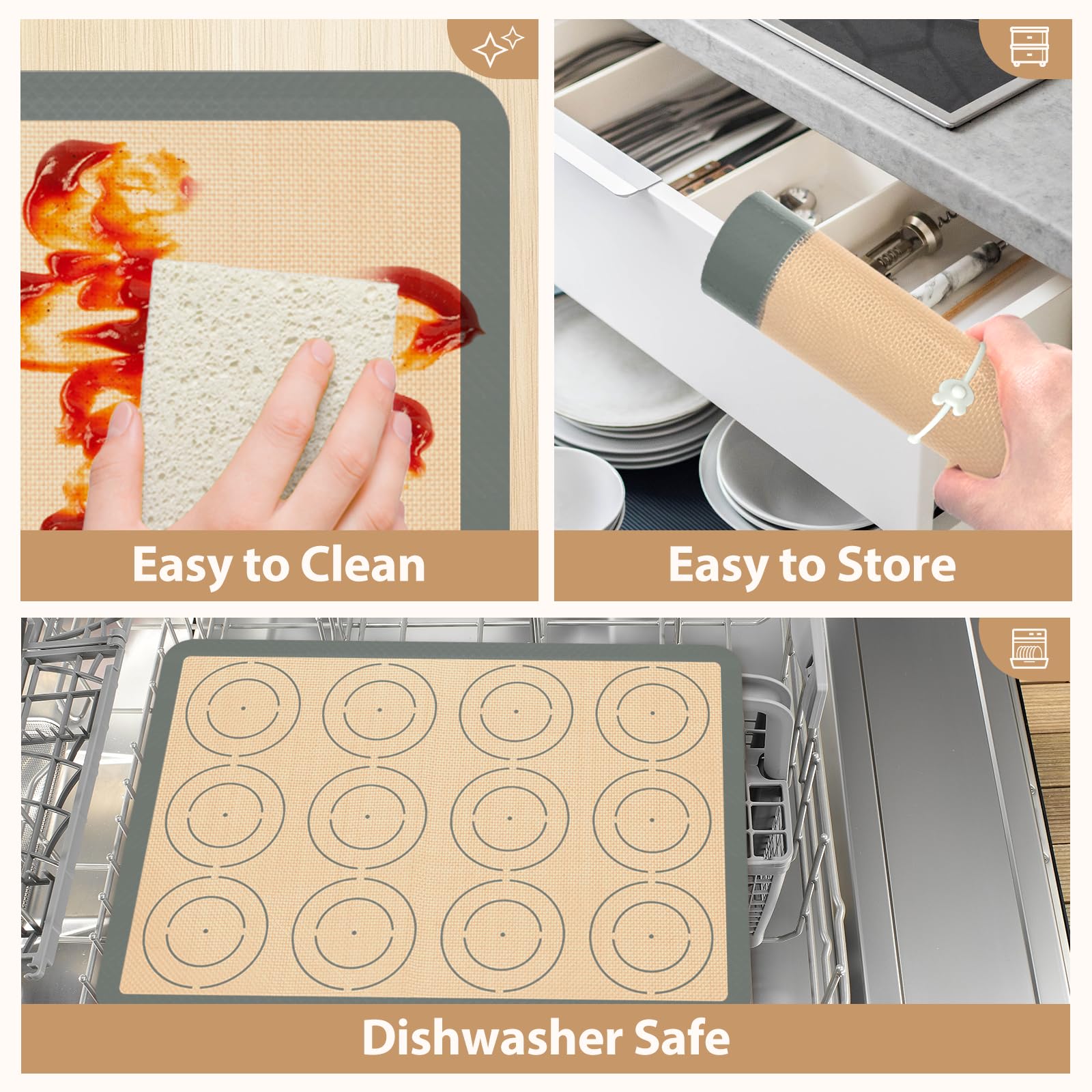 Koolstuffs storage clips keep mats rolled compact and organized