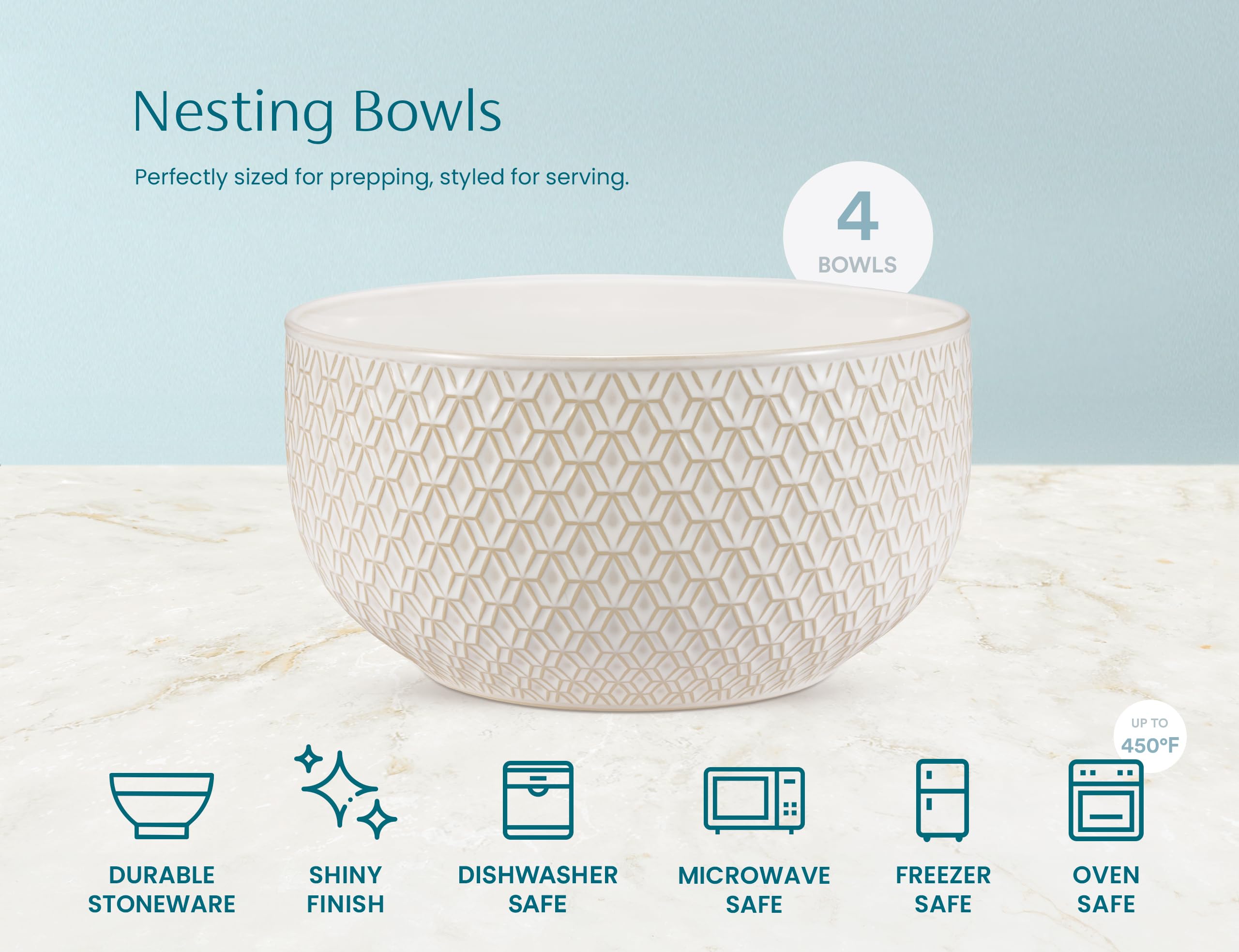 Microwave-safe bowls reheat leftovers without transferring flavors