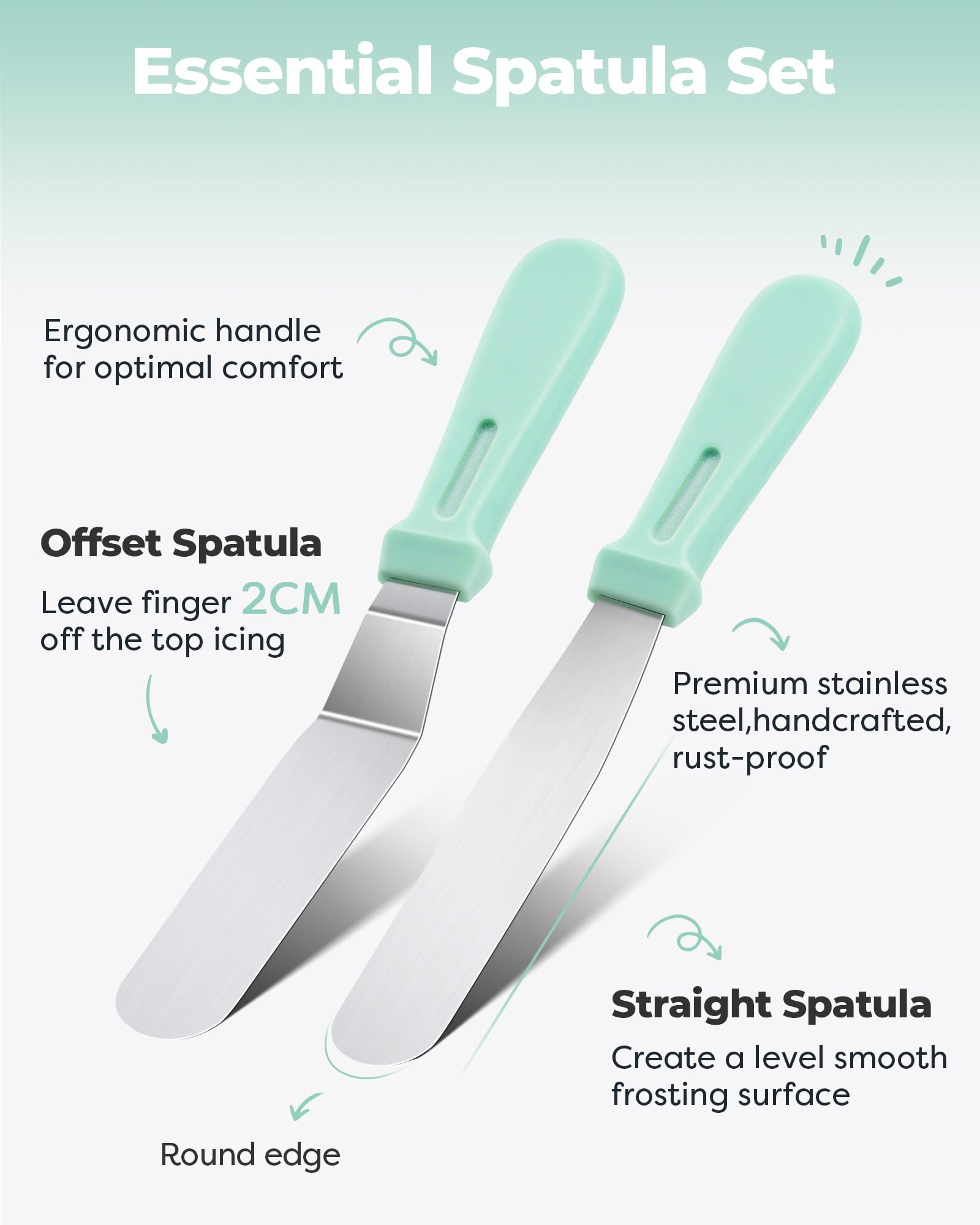 Kootek fondant molds unlock creative shapes for personalized decorations.