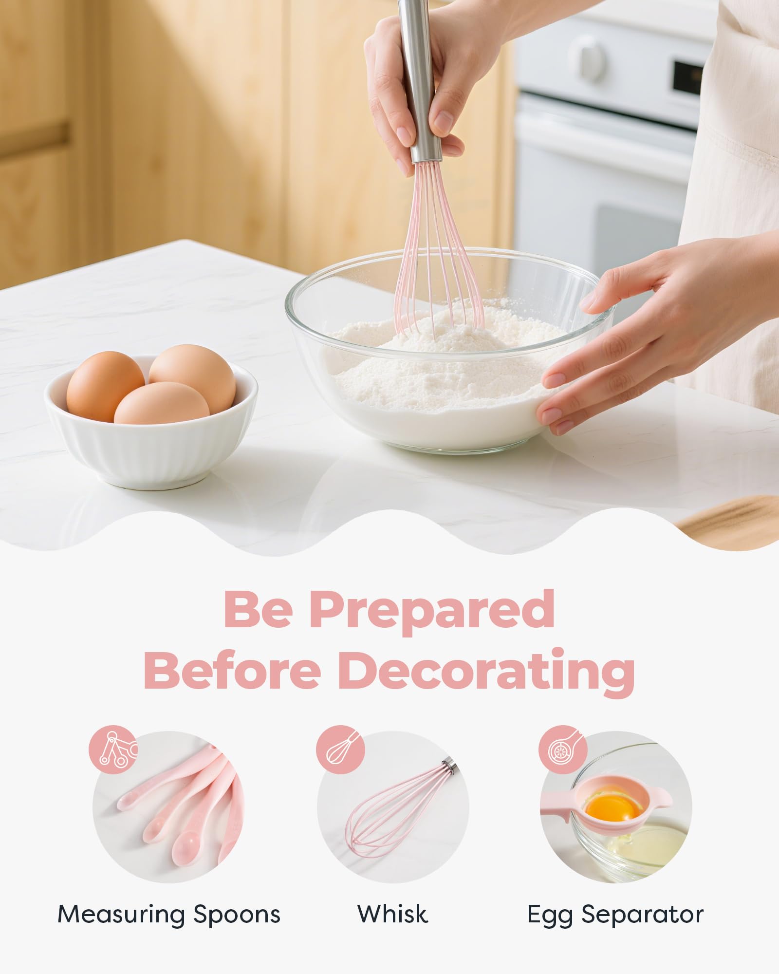 Kootek cake leveler ensures even layers for consistent results