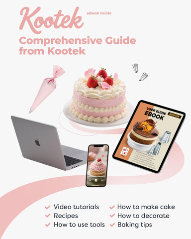 Kootek guide and chart to help beginners and pros improve decorating