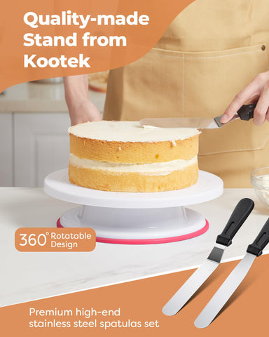 Kootek 24 numbered piping tips for detailed icing designs