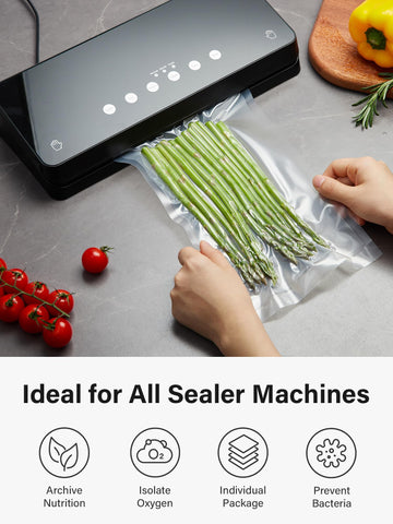 Kootek BPA-free vacuum bags designed for freezer and sous vide storage