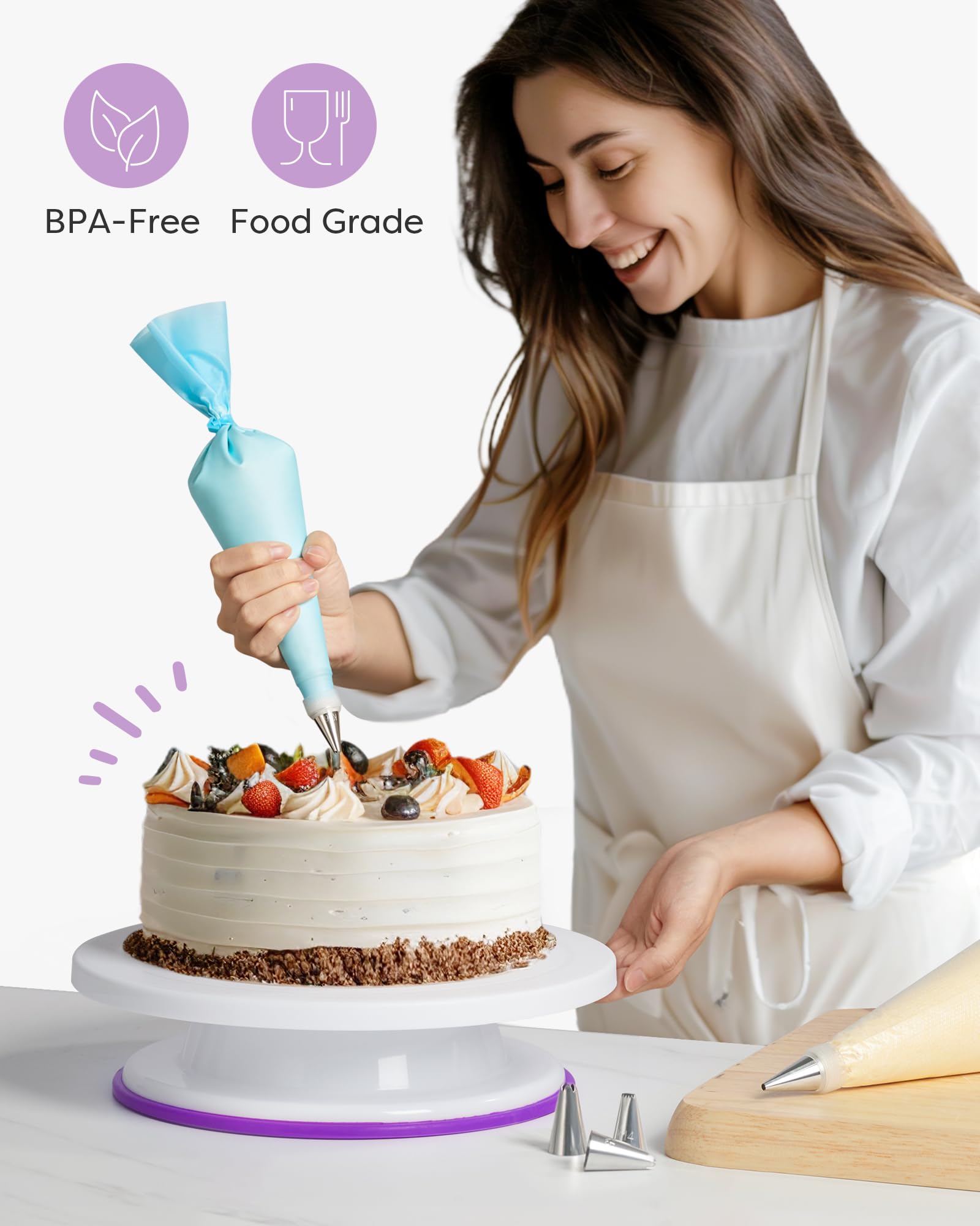 Kootek video tutorial and booklet guiding beginners toward decorating confidence