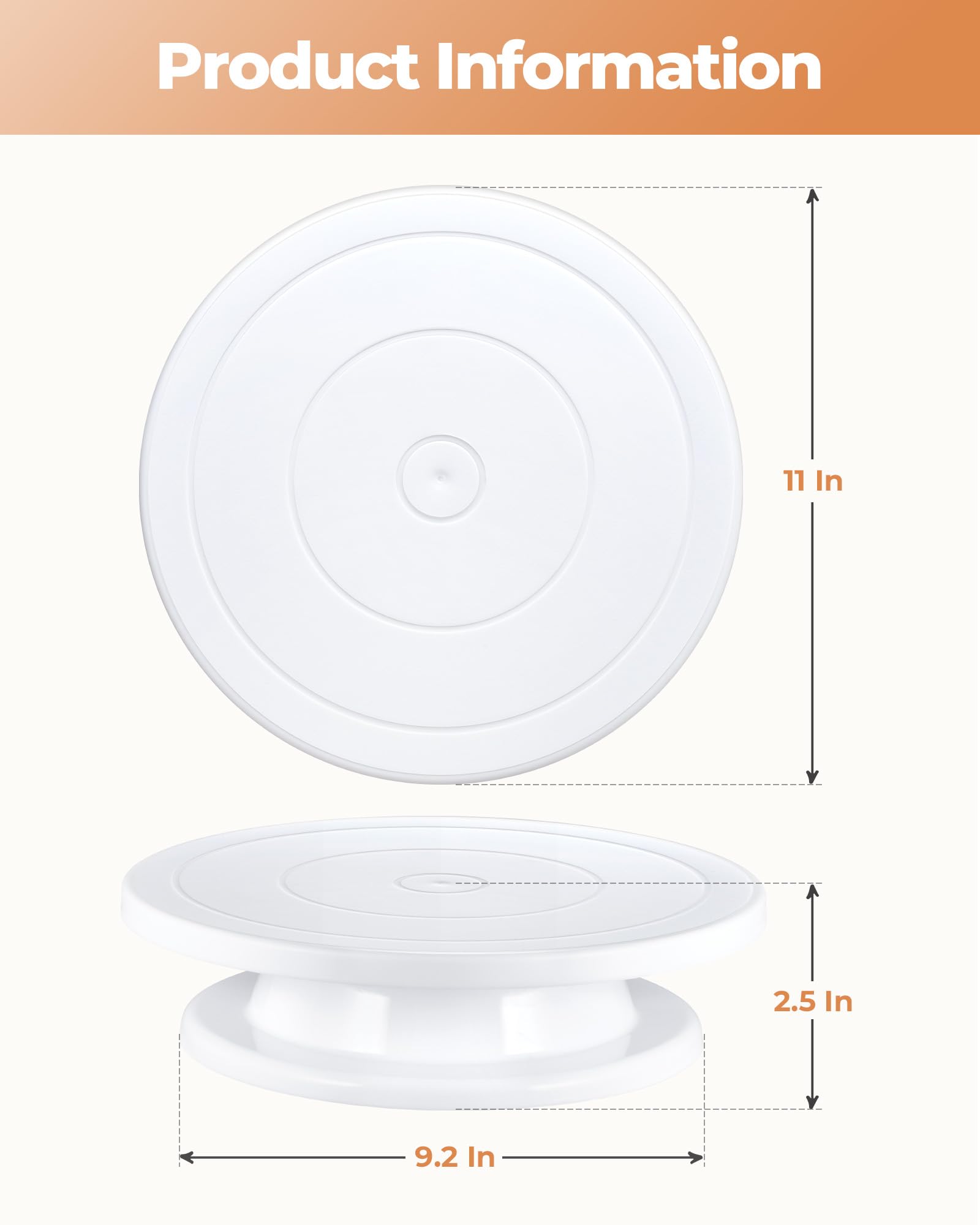 Kootek cake stand makes a thoughtful gift for birthdays and celebrations.
