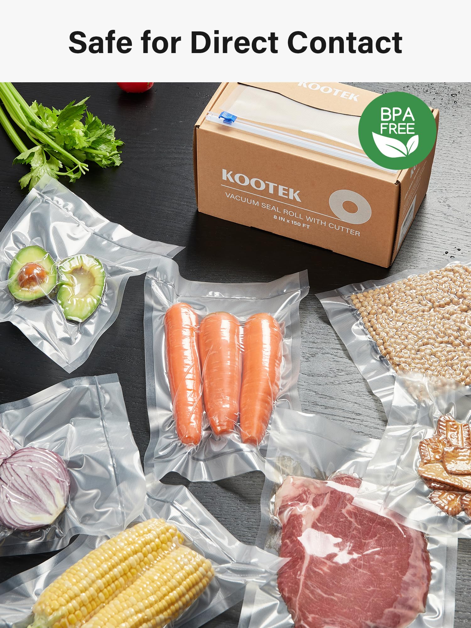 Kootek cutter box storage keeps roll clean and ready for next use