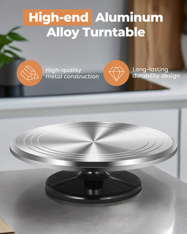 Kootek decorating turntable ideal for cupcakes and small treats.
