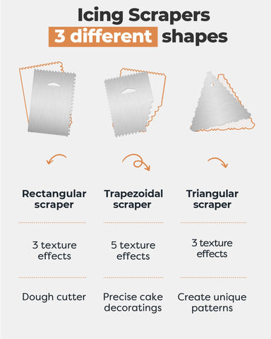 Kootek disposable and silicone piping bags for mess-free decorating.