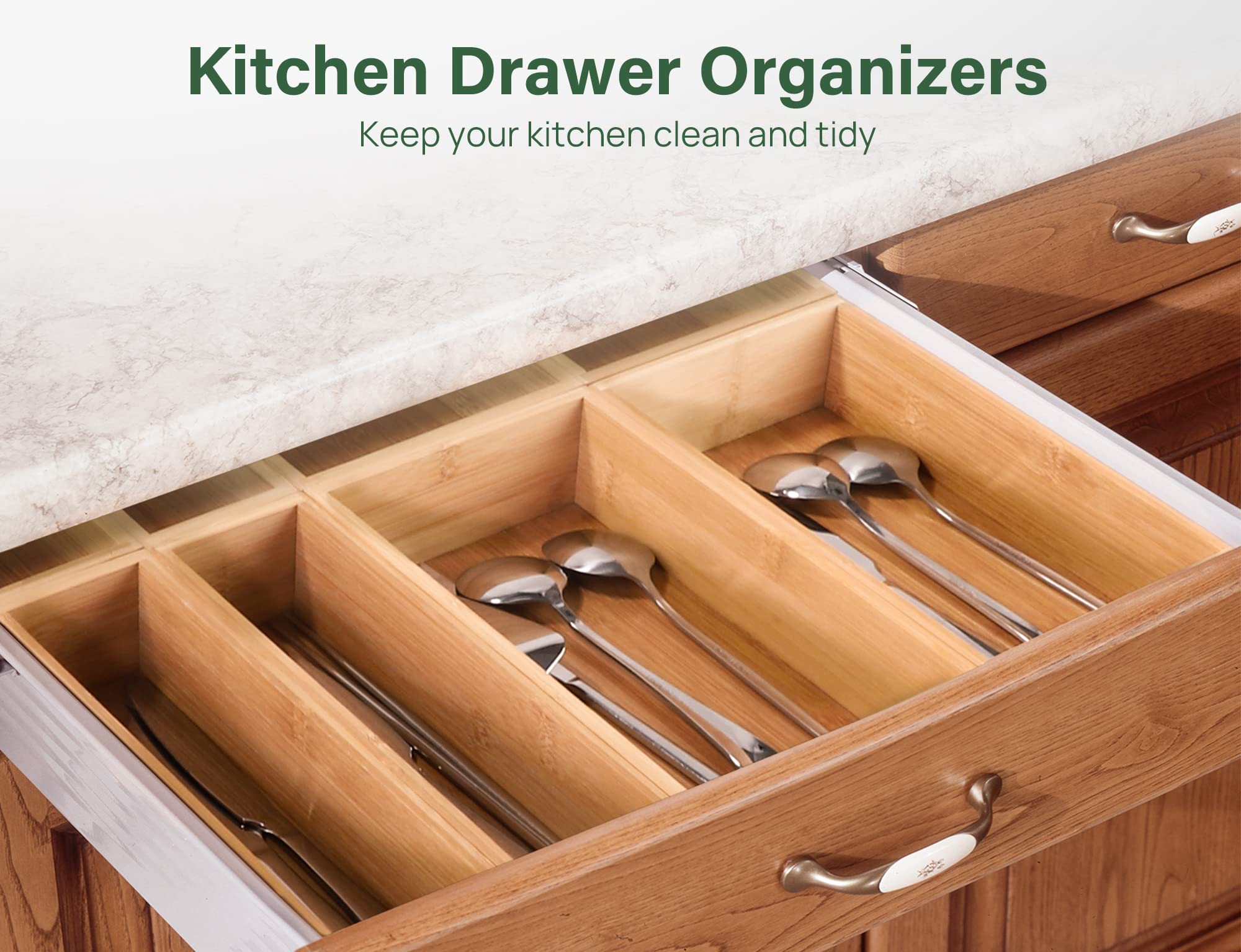 Kootek drawer tray 5x3-2-5in ideal for lipsticks and cosmetics.
