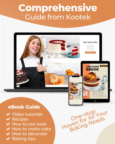 Kootek e-book guide for using baking accessories effectively