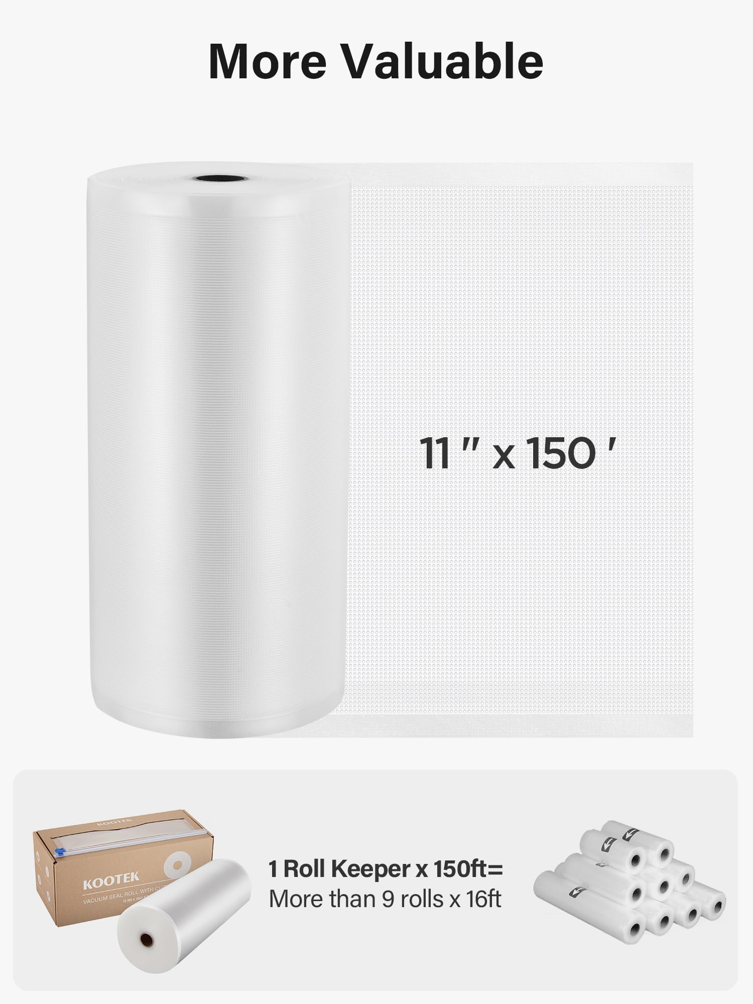 Kootek compatible with all vacuum sealers for versatile kitchen use