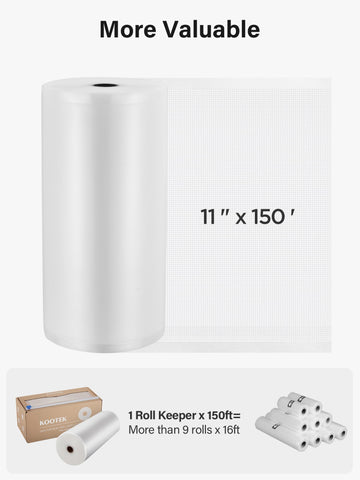 Kootek compatible with all vacuum sealers for versatile kitchen use