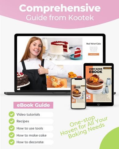 Kootek storage box keeps all decorating tools organized and within reach