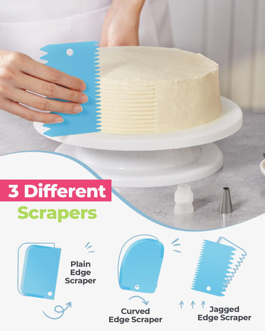 Kootek reusable piping bags for easy cleanup and reuse