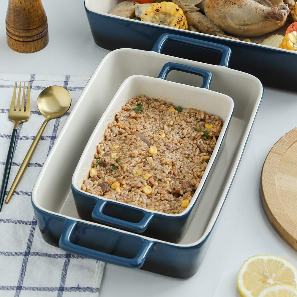 KOOV 12x8-5 dish handles leftovers and reheats evenly.