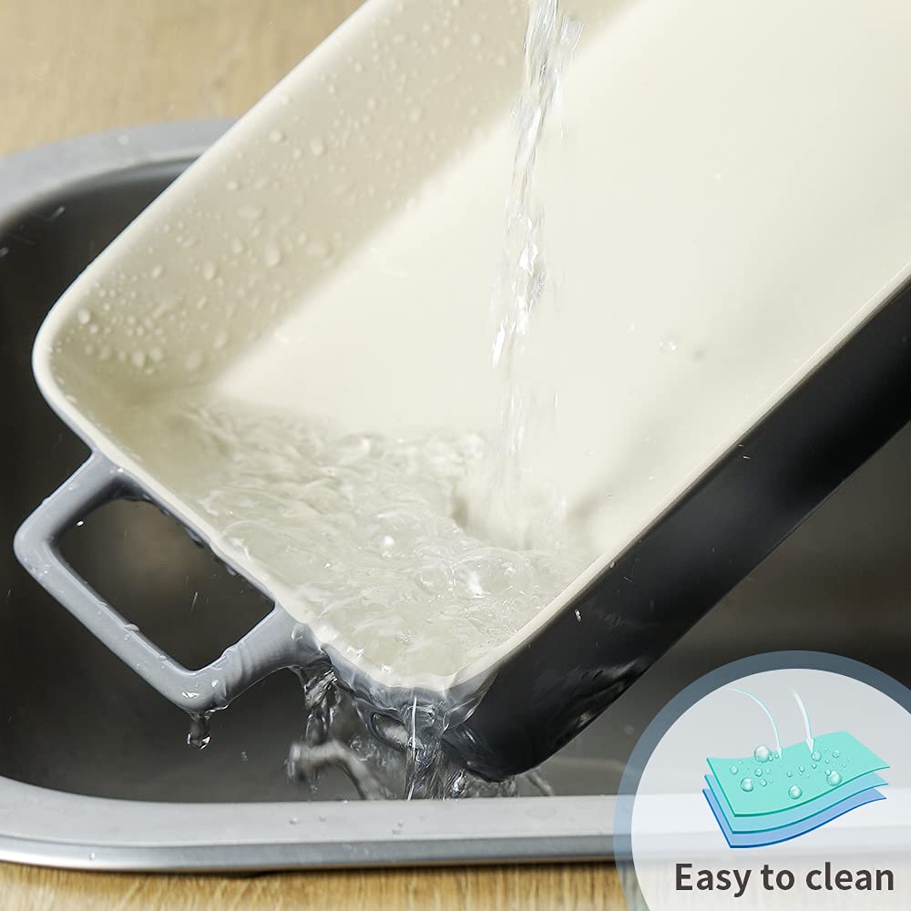 KOOV gradient gray glaze resists scratches for everyday use.