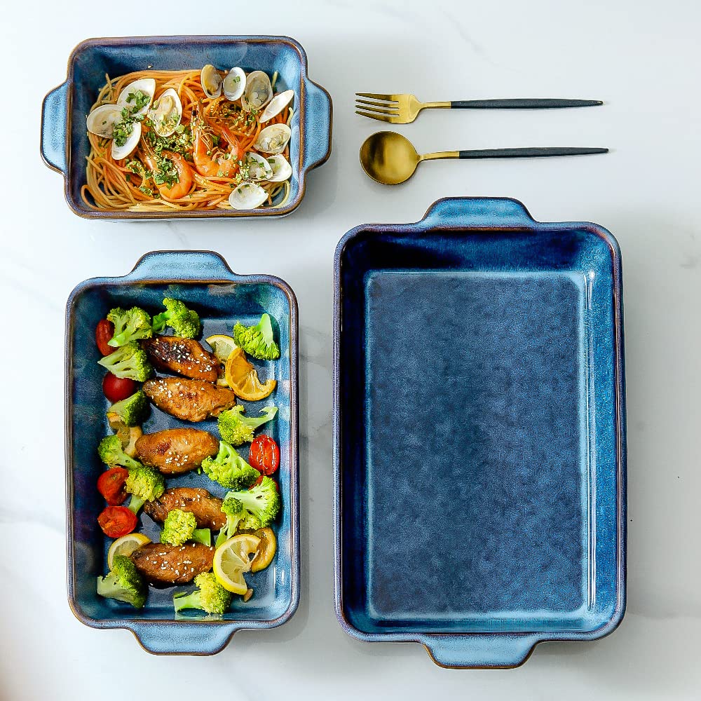 KOOV bakeware set oven safe to 500°F for baking and reheating