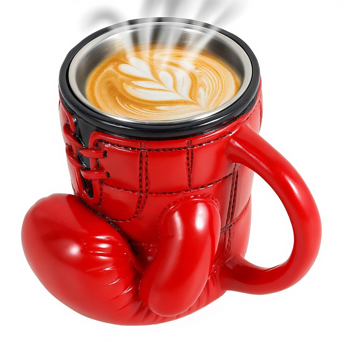 KoovDem Boxing Glove Mug with a bold 3D glove design for playful coffee moments.
