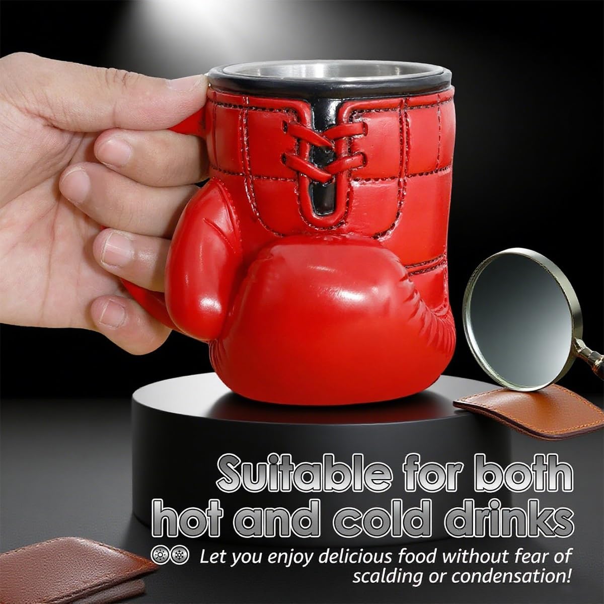 KoovDem Boxing Glove Mug in premium ceramic for lasting daily use.