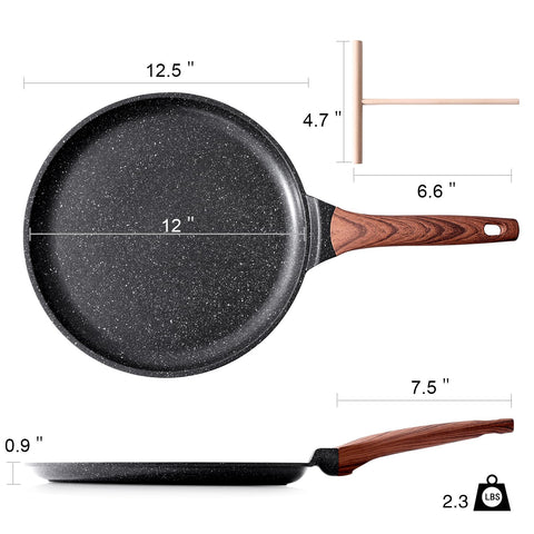 Easy cleanup with Kordisen nonstick surface and minimal oil.