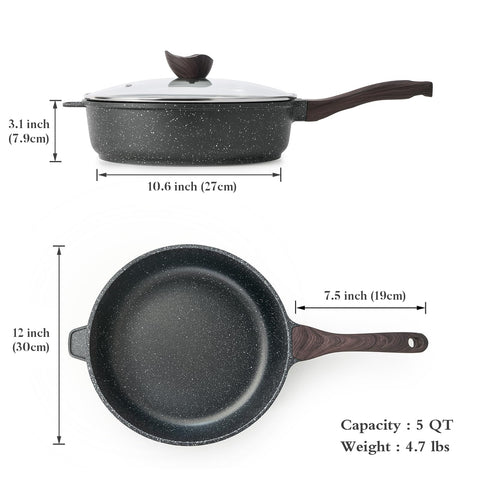 Kordisen easy-clean surface simplifies wipe-down after cooking
