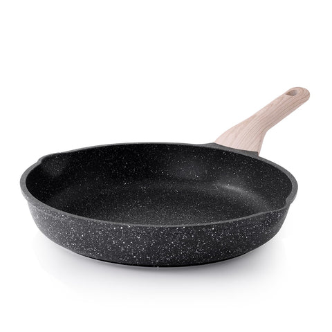 Kordisen nonstick frying pan 12.5 inch enables easy, low-oil weeknight meals.