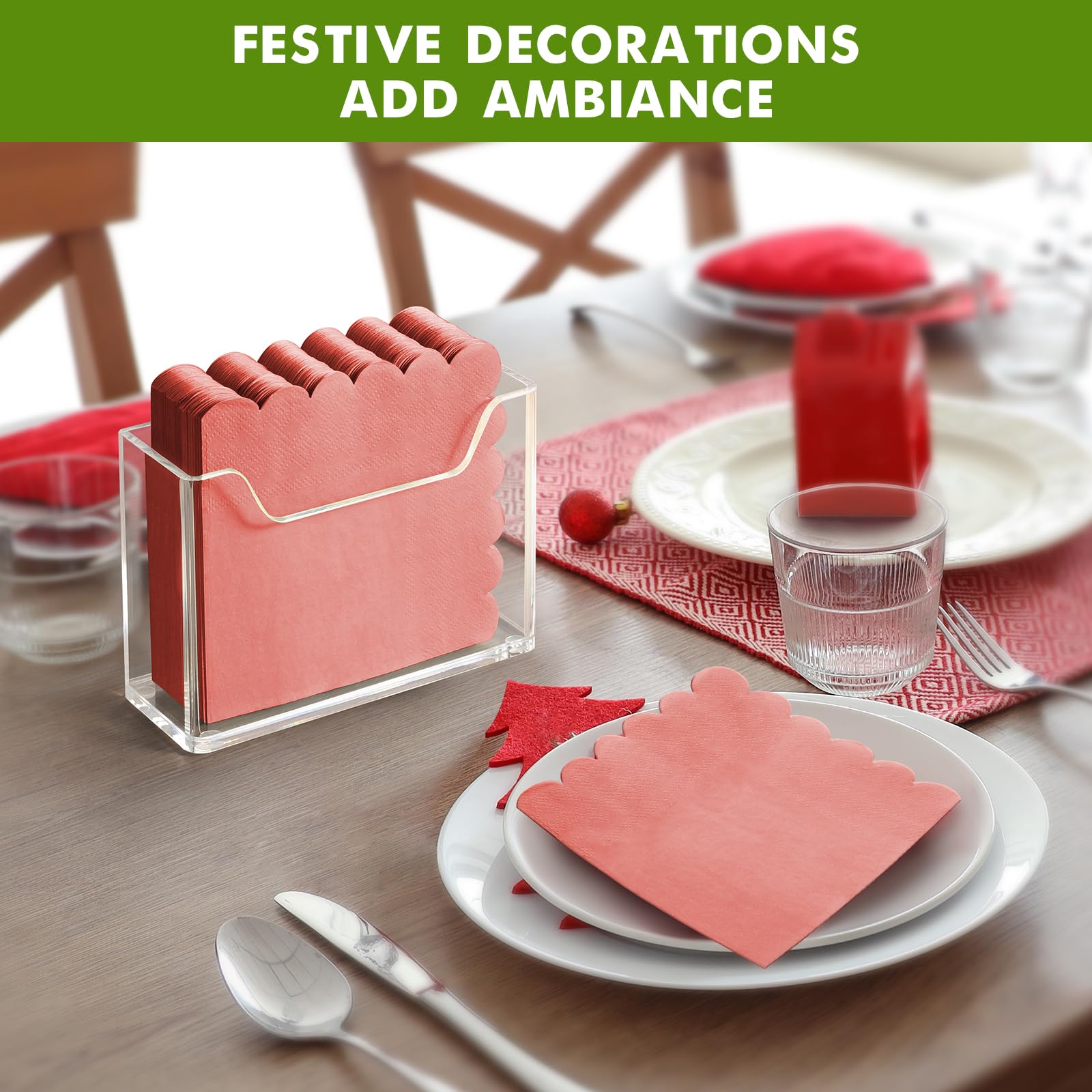 Kordory napkin holder suitable for dinner setups and entertaining.