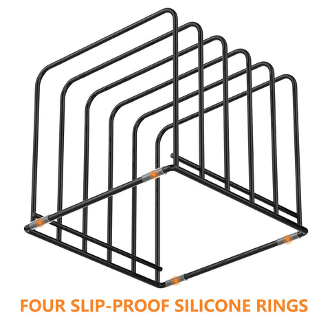 KORRTFID anti-slip base with silicone feet prevents sliding on surfaces.