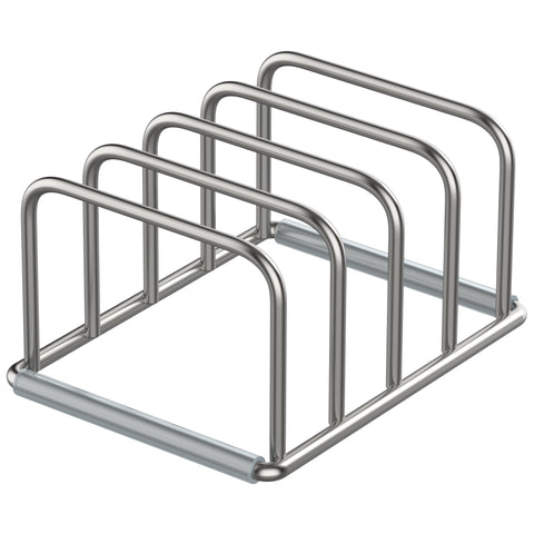 KORRTFID cutting board organizer demonstrates four-slot capacity