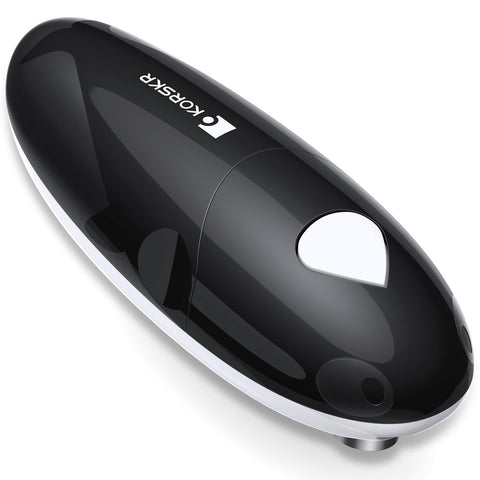 KORSKR electric can opener with smooth edge for safe, clean cuts.