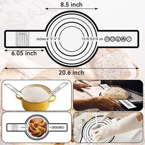 KOSBON replaceable blades and bread tools for shaping