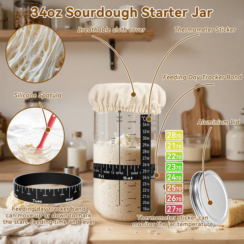 KOSBON round silicone banneton 9-inch for airy artisanal loaves