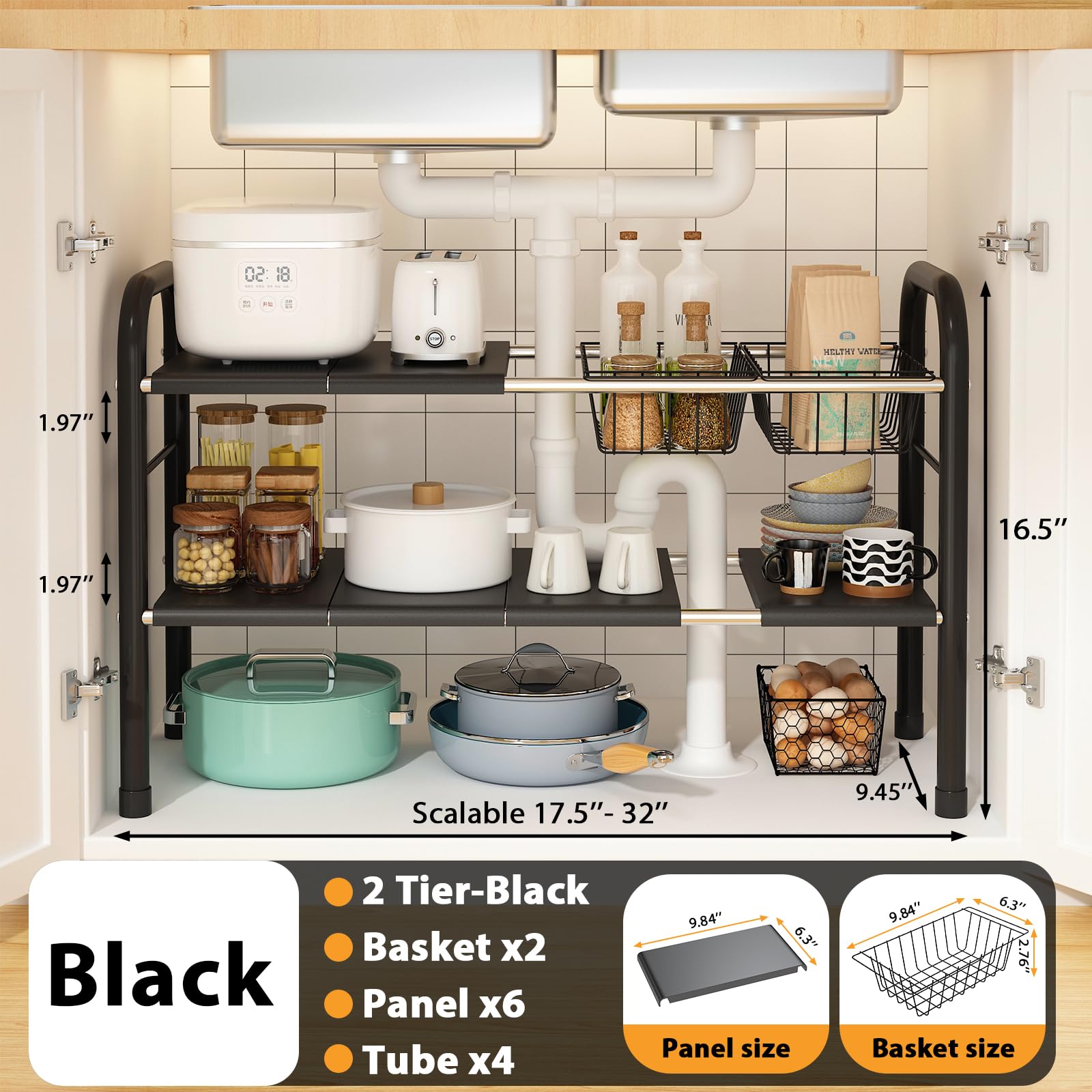 KOSIWU quick assembly requires no tools